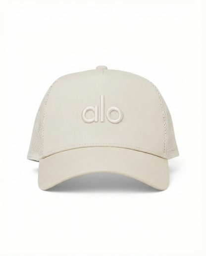 District Trucker Hat - Beige